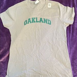 Oakland Gray T-Shirt (Ladies M)